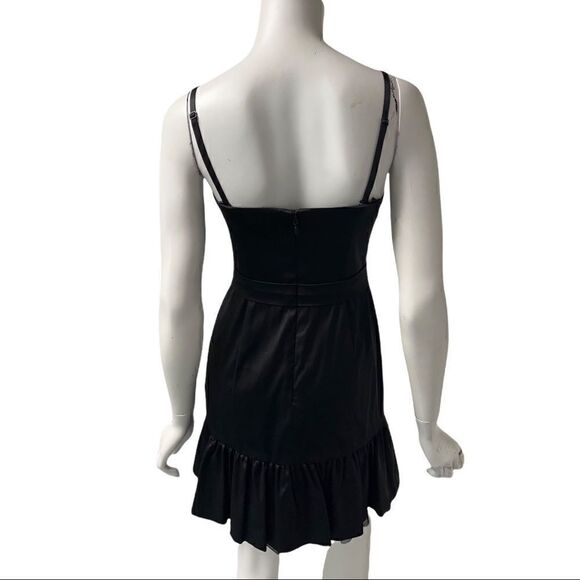 BCBG Black Removable Straps Tulle Mini Dress - Picture 5 of 10